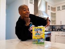 Kid Cudi with Bisquick funnel cake mix collaboration